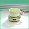 Ceramic Donut Chic Coffee Cup Saucer Set