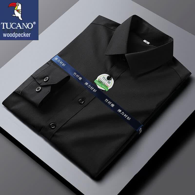 TUCANO Men s Short-Sleeve Business Casual Shirt 4XL