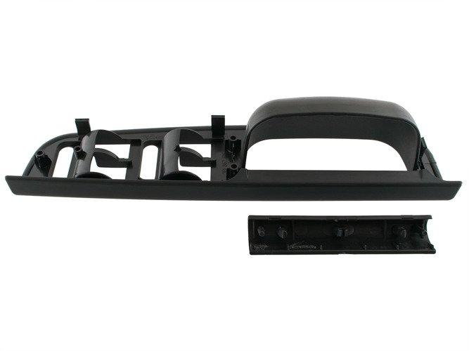 VW Golf IV 97-03 Door Handle Black Front Left 4-Window & Cover Cap