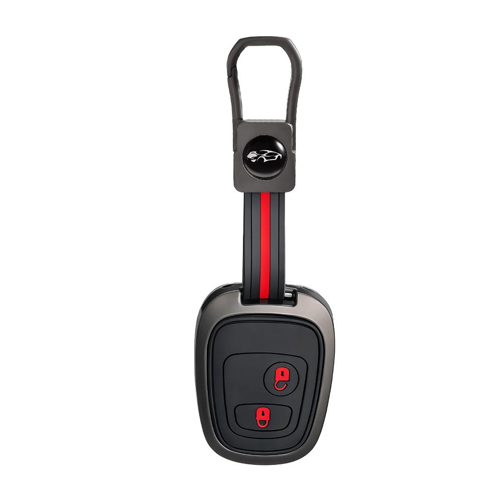 

Zinc Alloy Silicone Car Key Cover Case for Peugeot 106 107 206 207 307 Citroen C1 C2 C3 C4 XSARA PICASSO Toyota AYGO Protector красный