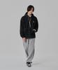 Denim Washed Hoodie_Black