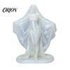 Gothic Style Soft Furnishings 3D Printed Goddess Statue, Minimalist Figurine, Modern Niche Home Accessories Mysterious Sculpture for Office Desk Shelf