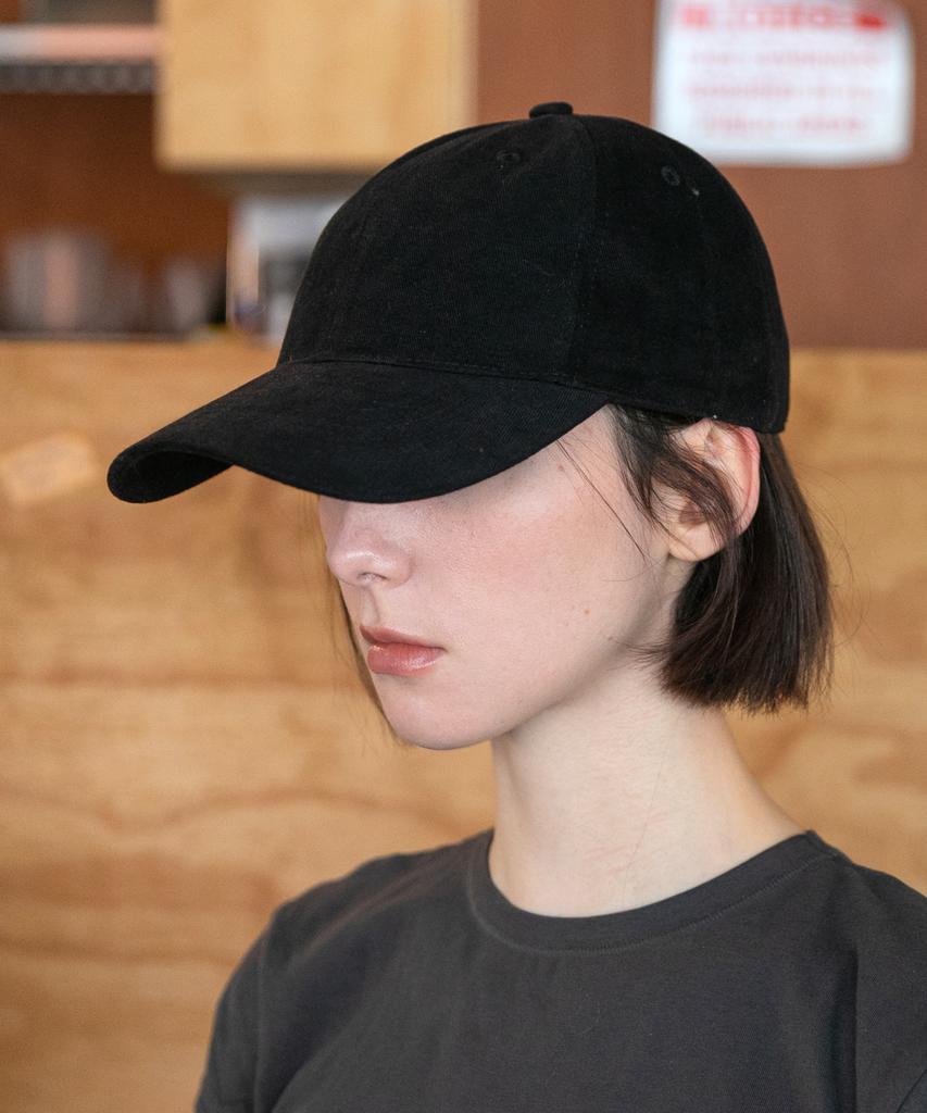 Chaebteo Signature Peach Ball Cap-Black