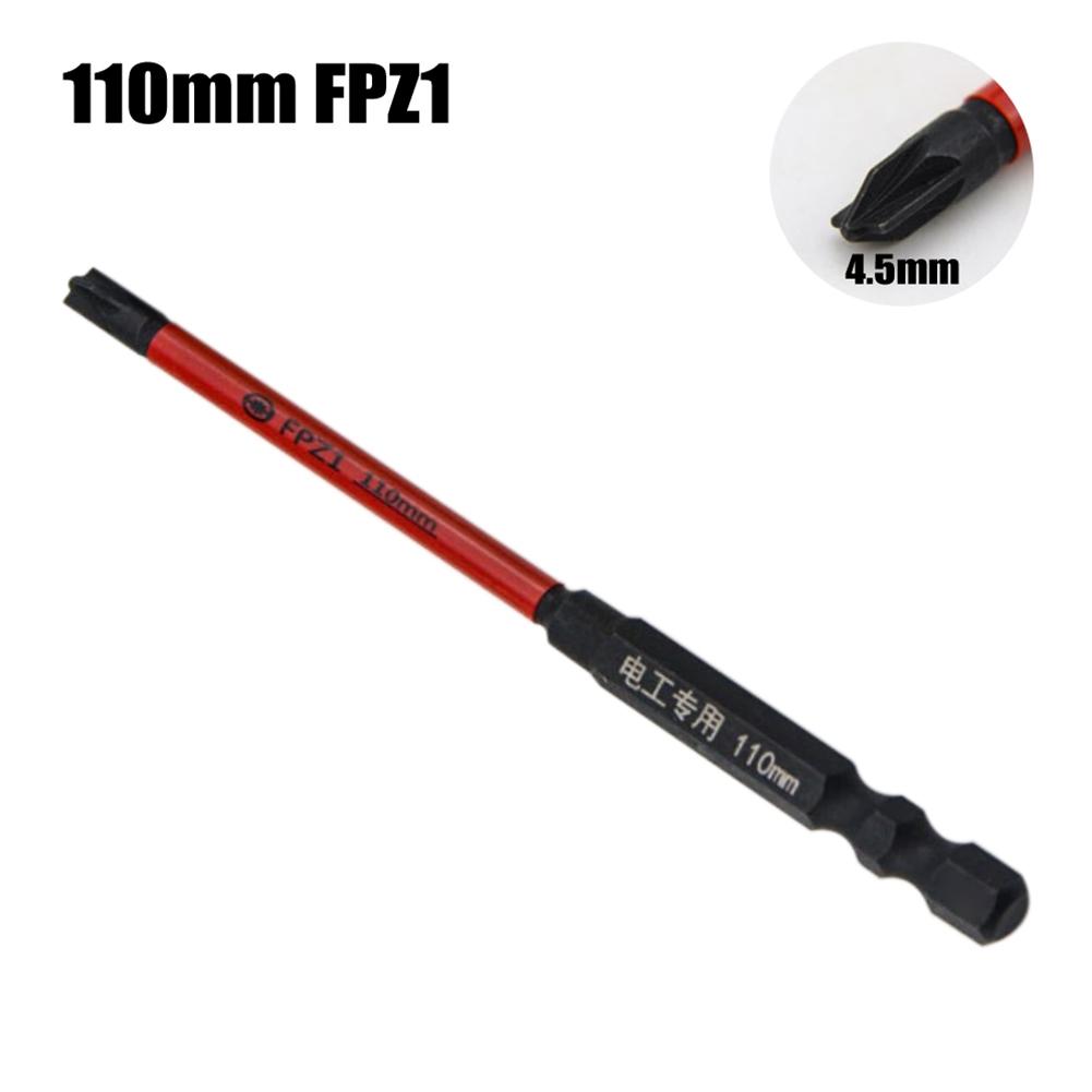 Embouts de tournevis 65mm+110mm 6pcs/set Pour Électricien