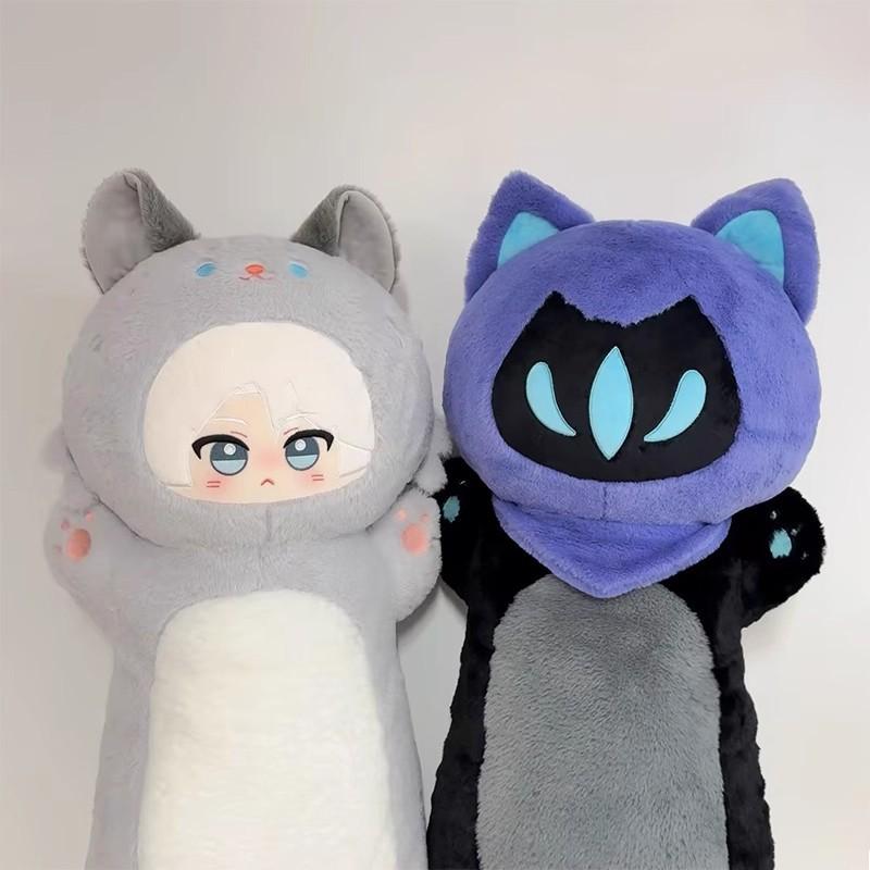 Faashion Valorant Clove Plush Sleep Pillow 80Cm Jeet Omen Stuffed Doll Gekko Cushion Birthday Xmas Gift Toy Home Decoration