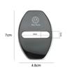 4Pcs Aluminum Alloy Car Door Lock Cover Decorative Cap For VW Atlas Jetta Touareg Variant Golf Polo GTI Taos Nivus Passat Tiguan Gj8