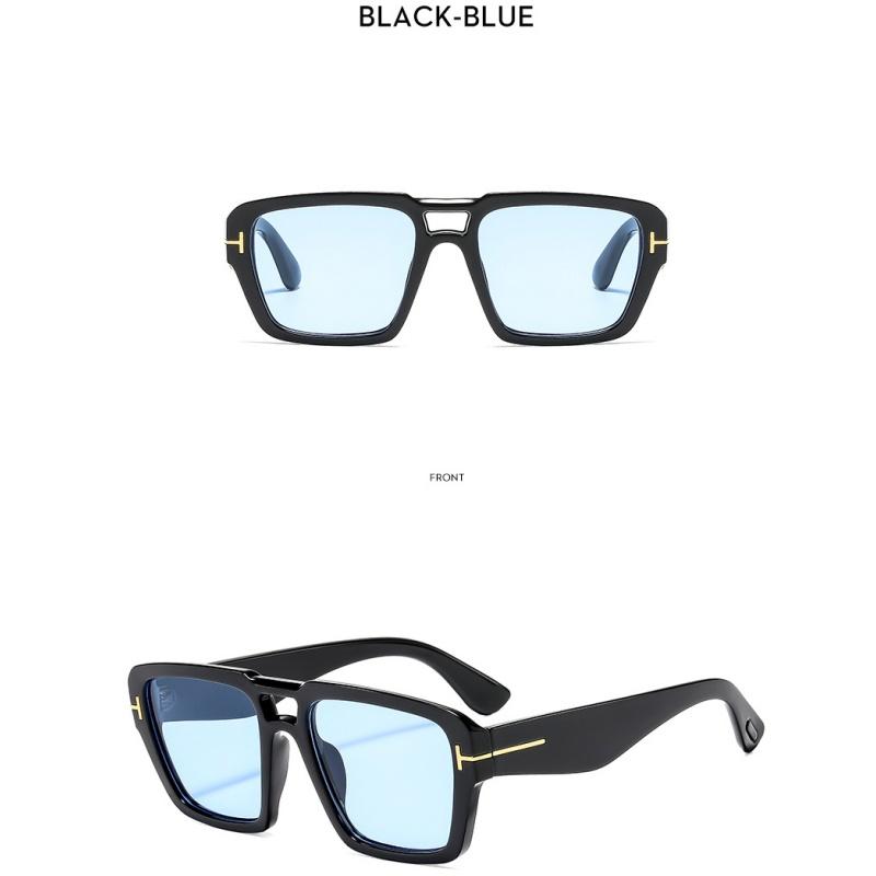 Women's sunglasses, square T-shaped sunglasses, men's and women's fashion sunglasses