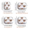 Clear Earphone Cases Cover Case For Airpods 2 Pro 1 Pro3 3 4 Pro2 Pink Bow