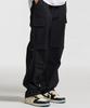 CREAM SODA LAB Crsdel Parachute Cargo Elastic Pants Black