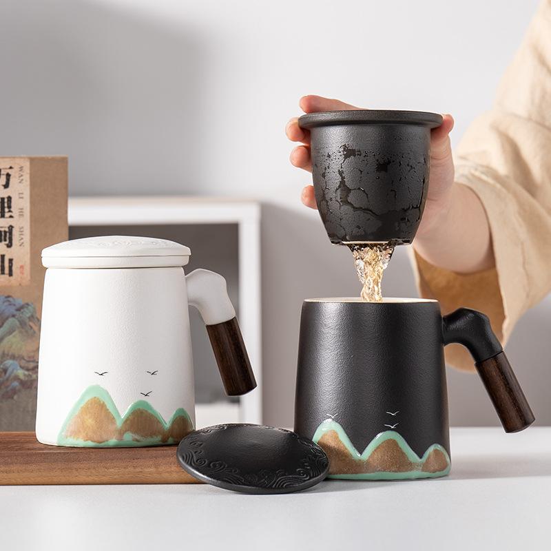 Forbidden City light luxury office water cup business gift set company annual meeting activities to send customers and employees gifts