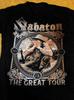 Sabaton The Great Tour 2020 T-Shirt Short Sleeve Cotton Black Men S To 5XL Unisex T-Shirt