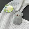 Zoo Animal Plush Charm With Short Fur For Kids Room Decor And Doll Toys