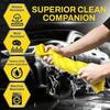 Super Absorbent Towel Auto Care Suede Chamois Towels Car Cleaning Towel Wash Cloth Car Wash Brush Cleaning Random Color
