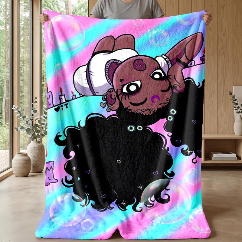 Fantasy Bubble Adventure Theme blanket Lightweight Warm Flannel Blanket Decorative Throw Blanket for Home Decoration