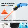 Electric Air Cool Hot Knife Foam Cutter Tool Machine Portable Slotting Groove Styrofoam Polystyrene Fabric Rope Cutter