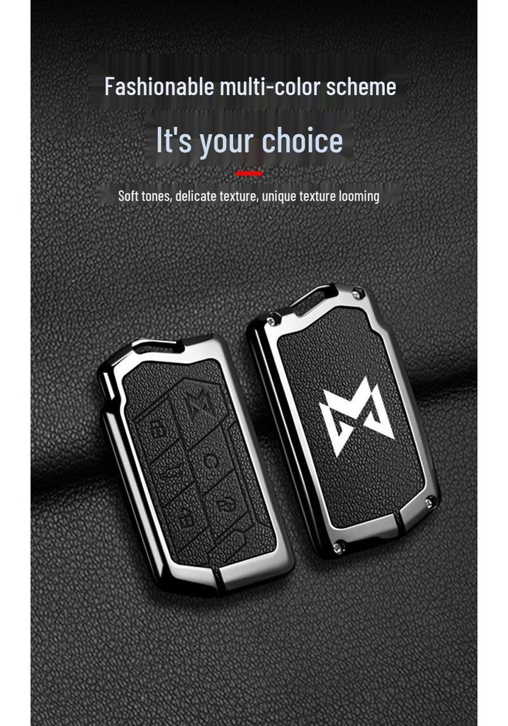 Mengshi 917/M800 Off-road Key Case: High-end Buckle Remote Shell
