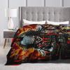 IT Welcome To The Derry Soft Warm Blanket Travel Office Plush Throw Blanket Home Decor Flannel Bedspread Sofa Bed Cover