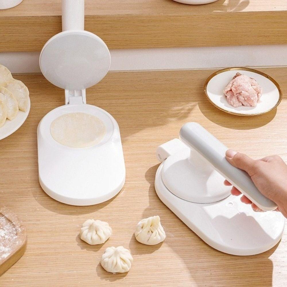 Face Pressing Dumpling Press Mold Food-grade Plastic Dumpling Wrapper Tool for Restaurant