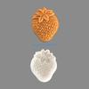 Y3NA Plastic Mooncake Mold 25g Strawberry Stamp Cookie Cutter Mould DIY Baking Tool