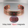 Vinterly Pure Copper Bracelets Vintage Viking Yggdrasil 15mm Adjustable Cuff Bangles Health Energy High Magnet Jewelry Resizable
