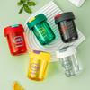 Water Bottle Simple Flower Tea Cup Large Capacity Tea Plastic Cup Portable Straw Cup Student Sports Drinking Cup