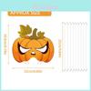 Autumn Pumpkin Mask Photo Prop For Thanksgiving Events Paper Craft Decorations