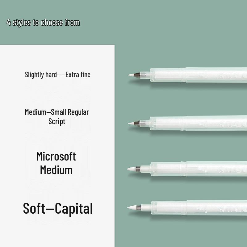 Xiuli Soft Tip Refillable Calligraphy Brush Pen - Regular Script