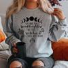 We Are The Granddaughters of The Witches You Could Not Burn Sweatshirt Salem Witch Hoodie Unisex Long Sleeve Sweatshirt Pullover