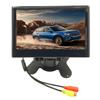 Monitor de Ré para Carro de 7 polegadas 12 a 24V Ângulo Amplo de 170 Graus LCD Colorido HD Entrada de Vídeo Bidirecional para Caminhão Reboque Van