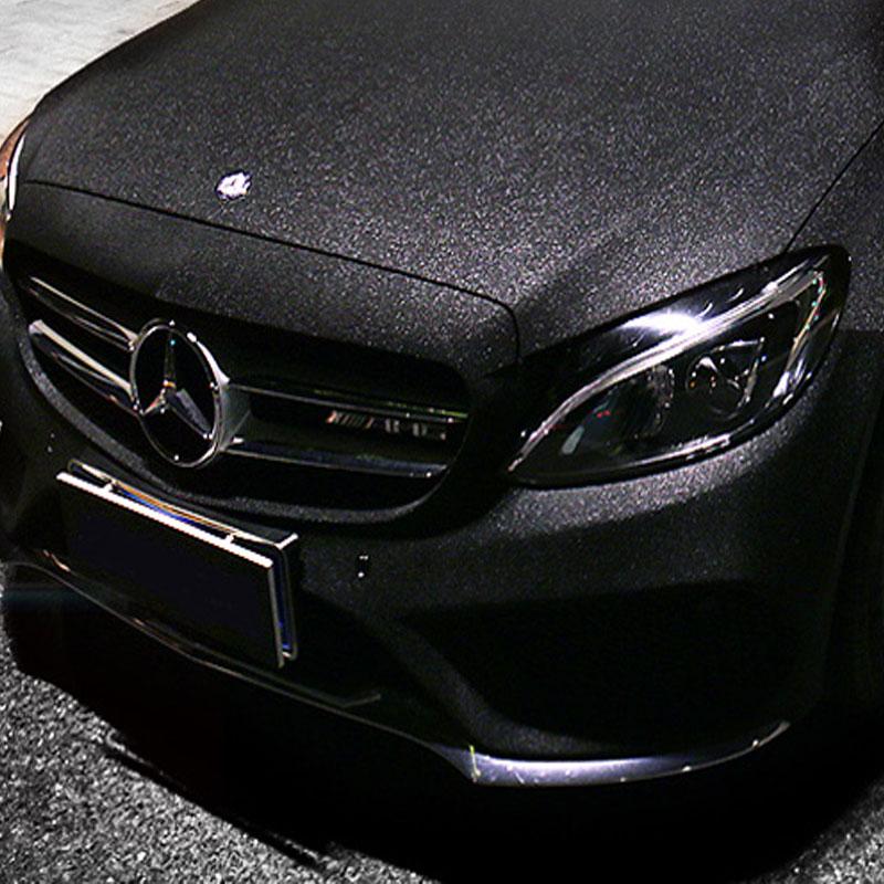 Car Styling Black Glitter Diamond Shiny Vinyl Films Wrap For Car Body Car Sticker Auto Decoration Motorcycle Decal