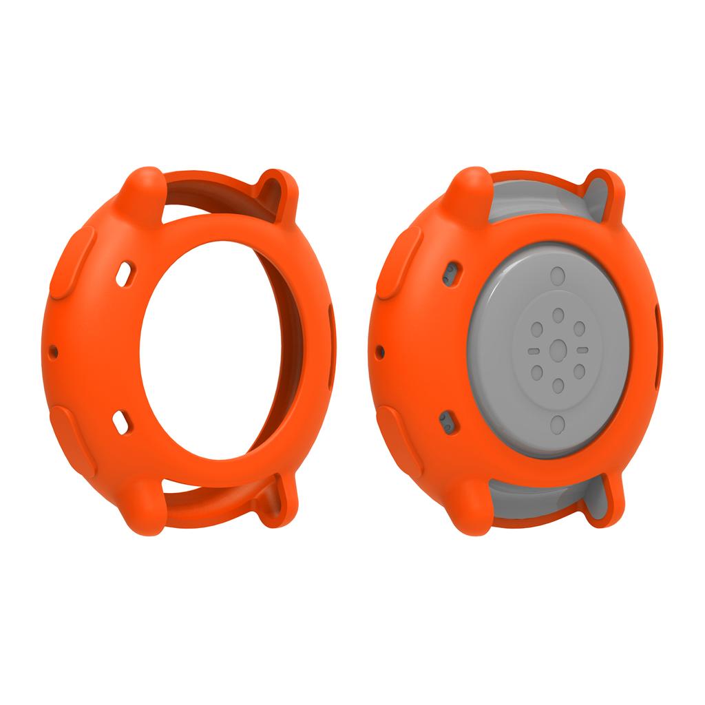 Silicone Protective Case Cover Shell For Huami Amazfit Active2 Smart Replacement Accessories Frame Cases Screen Protective Shell