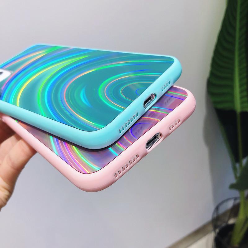 For Samsung M32 Case Luxury Bling Rainbow Mirror Soft Back TPU Cover For Samsung Galaxy M32 4G 5G Glitter Phone Case for Samsung M 32 Shockproof Cases