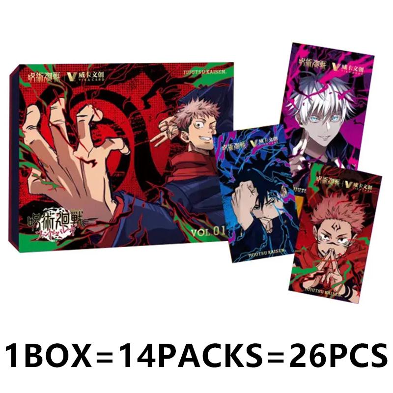 Jujutsu Kaisen Karetní Kouzelnické Karty Gojo Satoru Fushiguro Megumi Itadori Yuji Karty Anime Sběratelské Karty Hračka Dárek