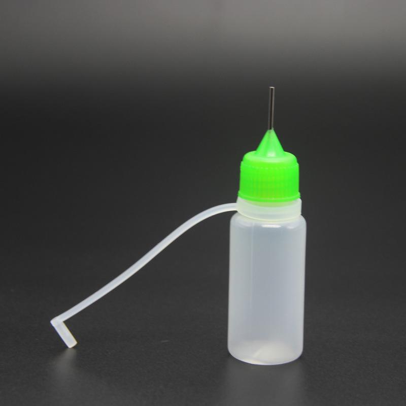 New 1/3/5pcs 10ml Plastic Squeezable Needle Bottles Eye Liquid Dropper Sample Drop Can Be Glue Applicator Refillable Bottle