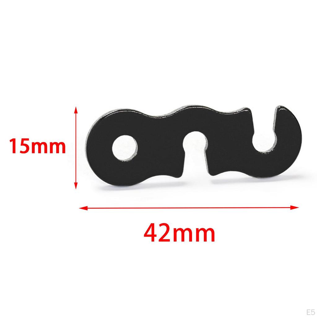10 Rope Adjuster Adjustable Hole Aluminum Alloy Tent Tensioners for Guy line Camping Gear Outdoor