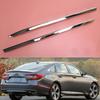 HO1146102 HO1147102 1 par Kromstil Plast Bil Bakre Stötfångare Sidodekorationslist Passar för Honda Accord 2018