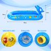 Guard for Kids, Large Inflatable Pool, Cute Shape, Thick Pool Water Mat, Outdoor Water Play Sprinkler Pad