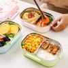 Compartment Stainless Steel Lunch Box Japanese Style Picnic Fresh Box  Camping