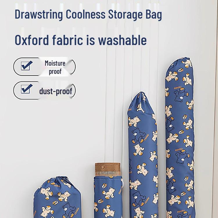 Newcomer Special: Long Rattan Mat Set with Moisture-Proof Storage Bag