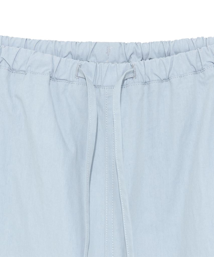 THE COLDEST MOMENT Tcm Mini Logo Nylon Pants (Sky Blue)