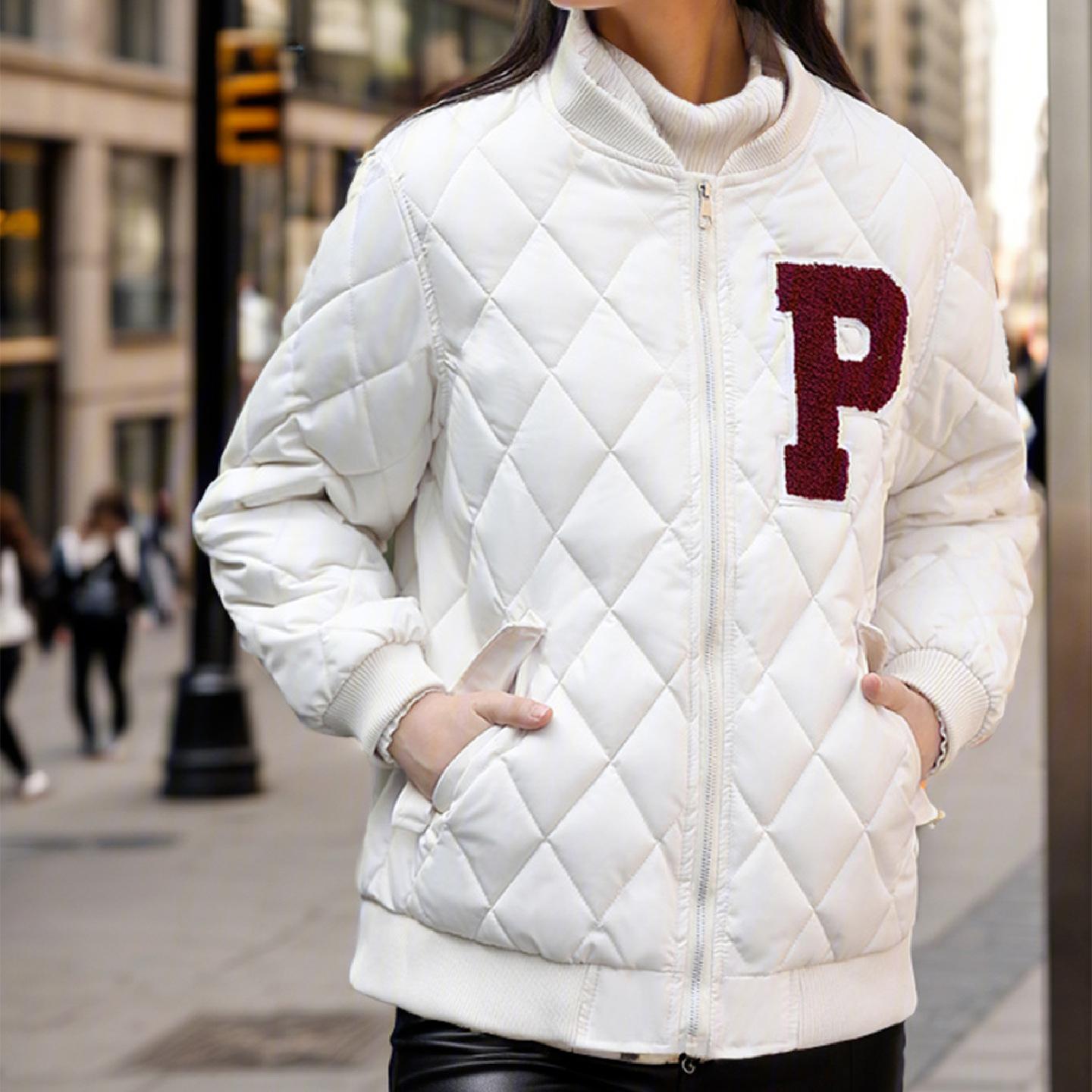 

Женская мода повседневная осень-зима с длинным рукавом утепленные короткие куртки и пальто пуховики XXL белый