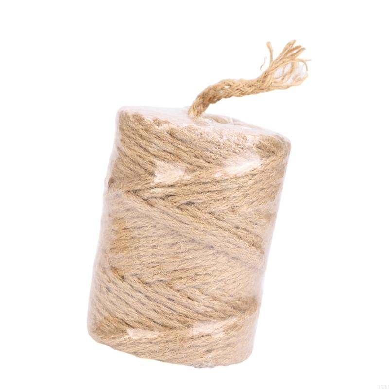 Natural Fiber Twine Multipurpose Heavy Duty Wrapping Rope String For Handmade Craft Gardening Home Decoration Packaging