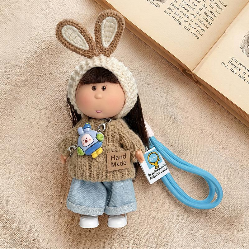 Ciondolo Bambola Patata alla Moda da 14 cm per Zaini - Accessorio Regalo per Bambini
