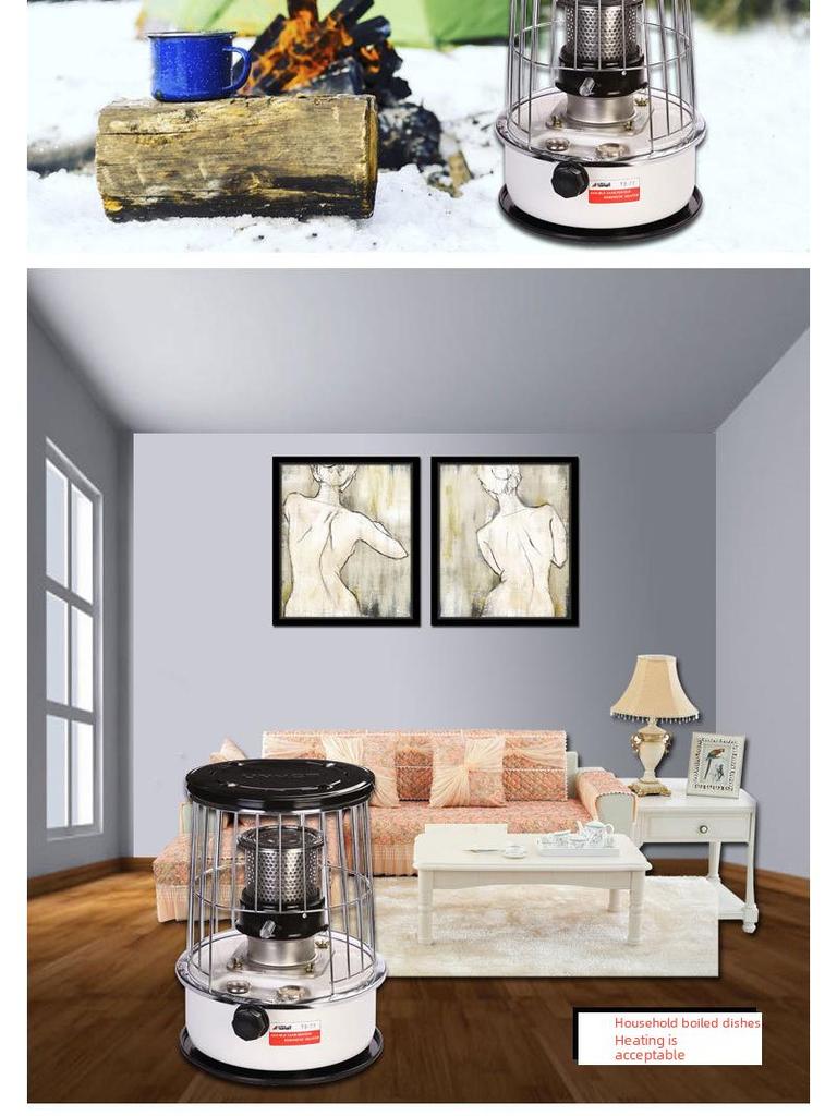 Portable Kerosene Heater: Multifuel Hand Warmer & Stove for Home Use