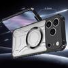 Shockproof Clear Armor Case For iPhone 17 Pro Max 16 15 14 13 Pro Max Magnetic Metal Ring Hybrid TPU+PC Phone Bumper Cover