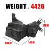 New Nylon Waterproof 3-Layer Fishing Bag Multifunctional Messenger Waist Bag Waterproof Fishing Lure Reel Line Tackle Storage Bag