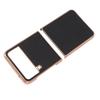 Folding Screen Phone Case Shockproof Leather Cellphone Protective Shell for Galaxy Z Flip4