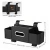 Car Seat Organizer Tissue Storage with Hooks Automotive Seat Back Organizers Car Seat Back Storage Bag Backseat Organization