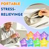 Glitter Star Maltose Squishy Toys Slow Rebound Funny Stretch Mini Stress Ball Squeeze Toys Stress Relief Decompression Toys