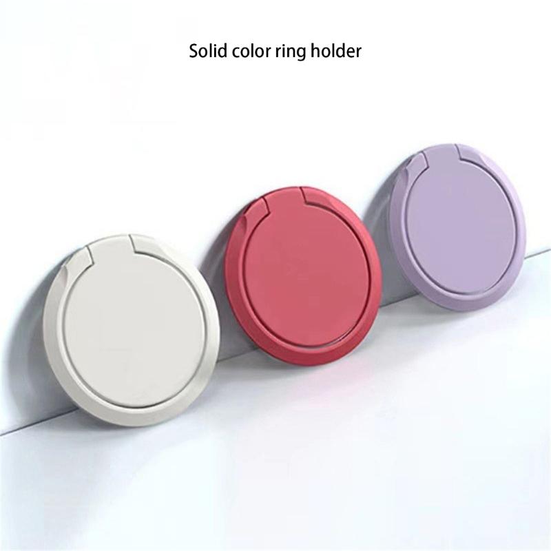 Cellphone Circle Holder Stand Adhesive Phone Finger Gip Kickstand, 360 Rotation Phone Case Back Sticker Finger Grip